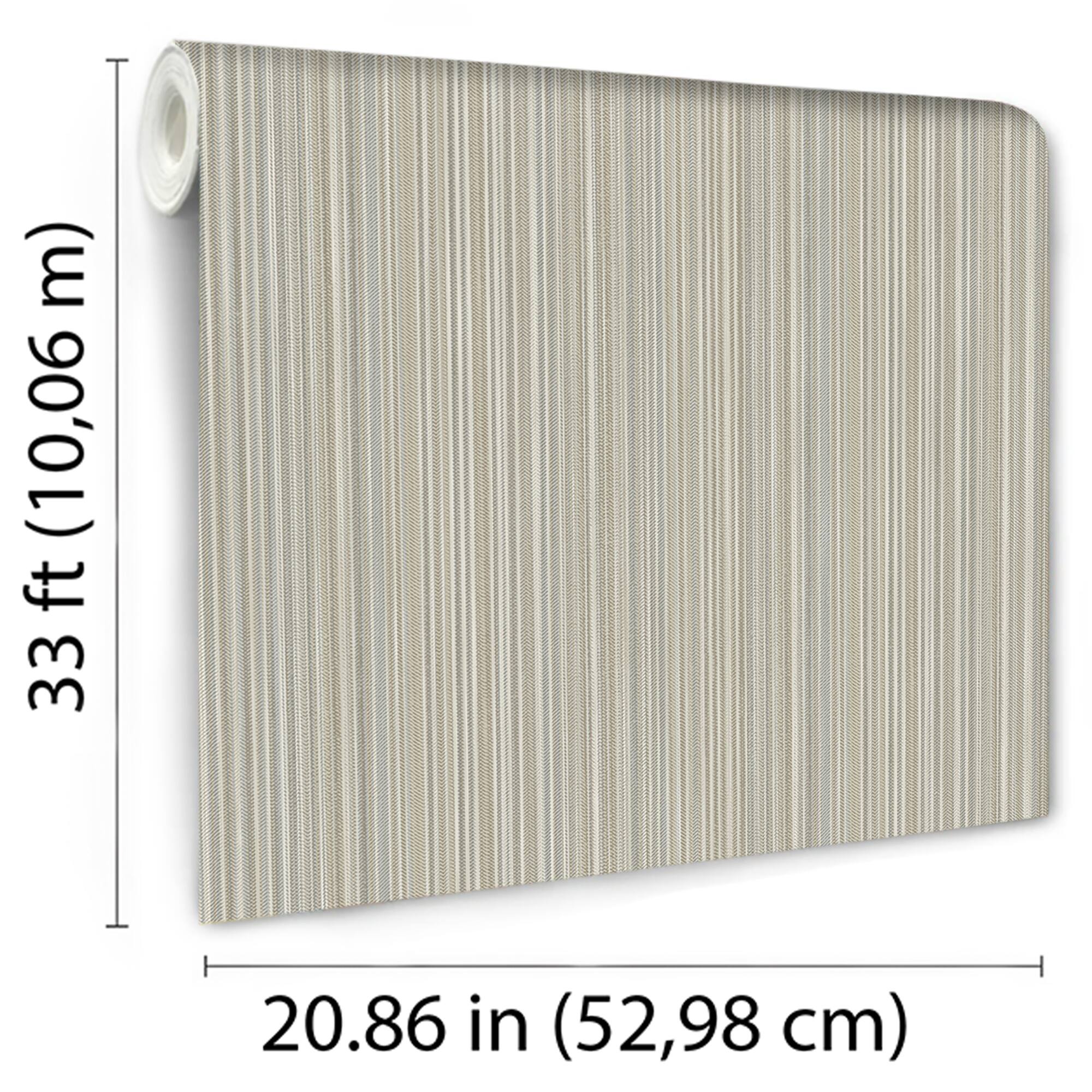 Designs Direct Glint Stria Stripe Wallpaper